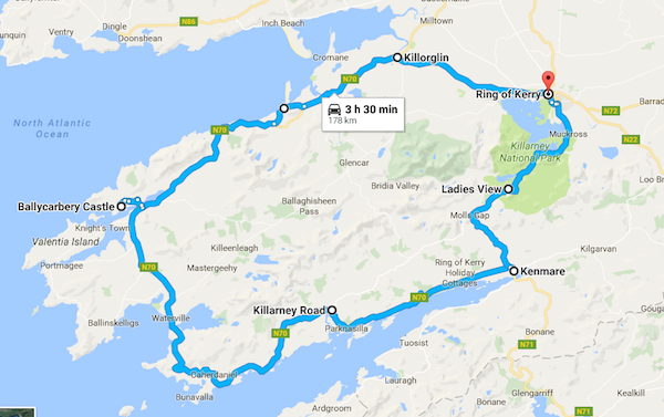 Proficiat twist meteoor Driving Ireland's Ring of Kerry: Maps and Complete Guide