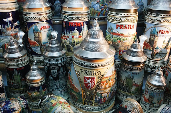 praha beer steins